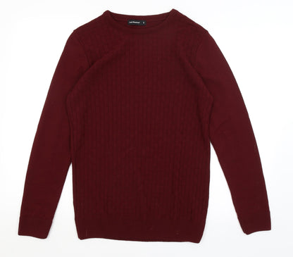 Cedar Wood State Mens Red   Pullover Jumper Size S