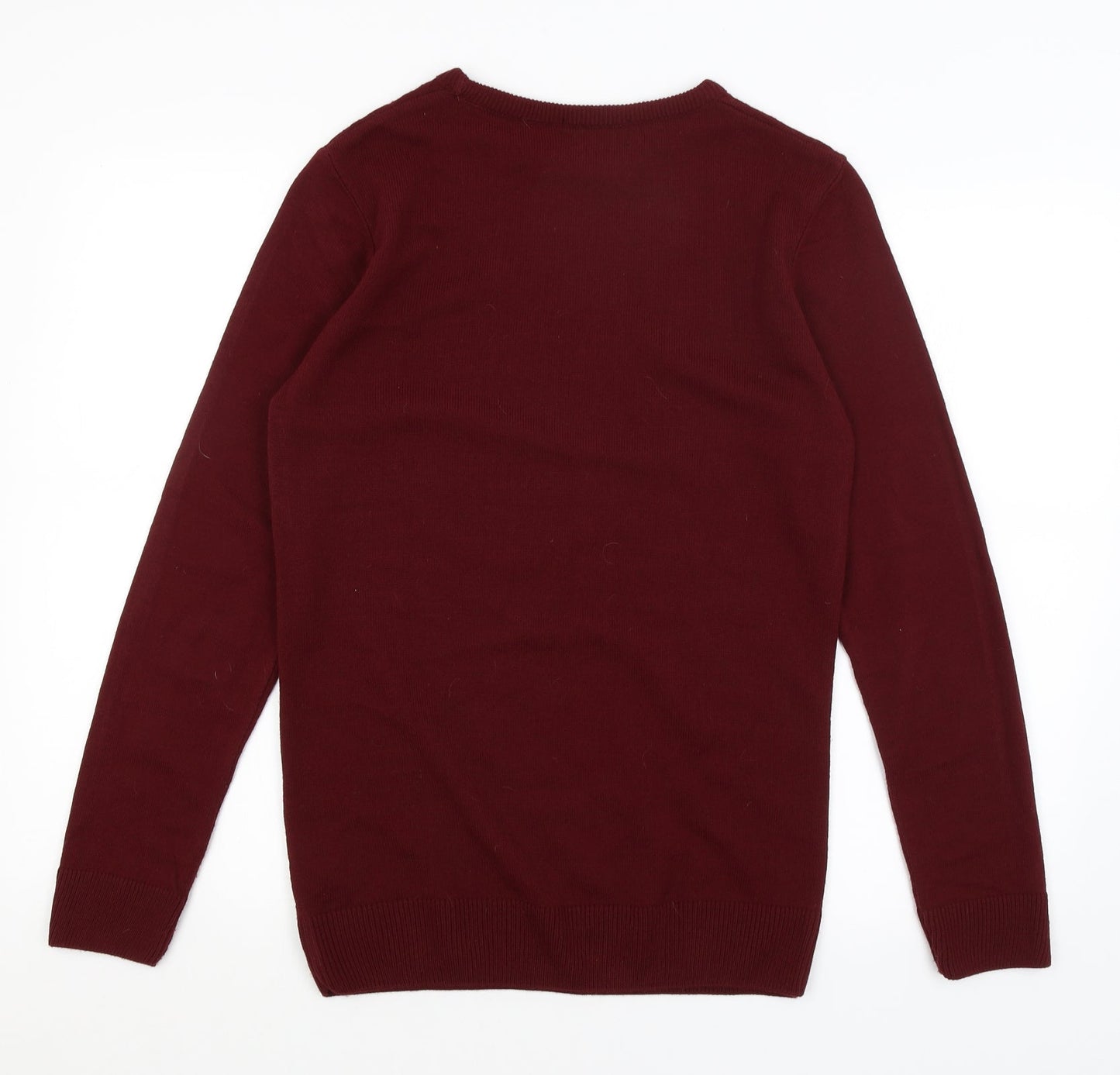 Cedar Wood State Mens Red   Pullover Jumper Size S