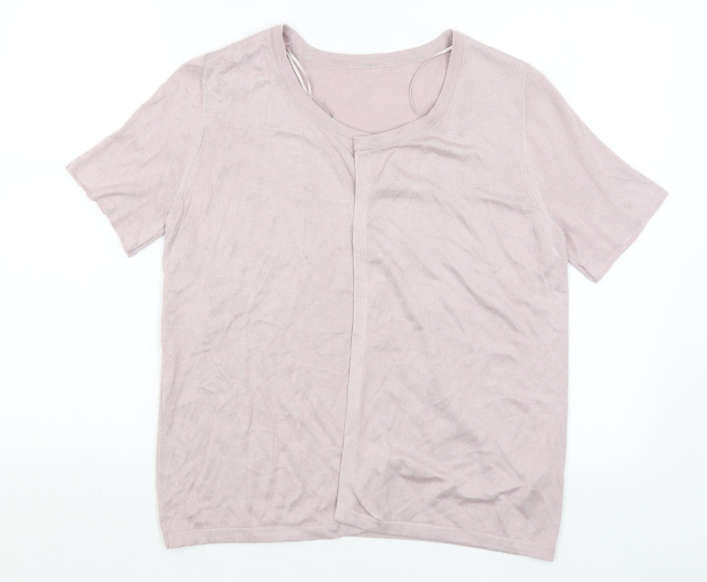 TU Womens Pink   Wrap Jumper Size 12