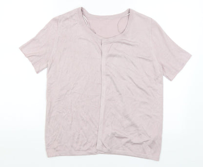 TU Womens Pink   Wrap Jumper Size 12