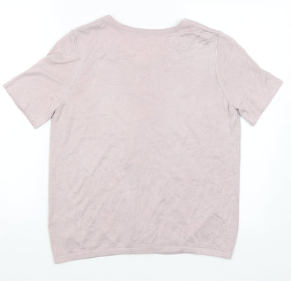 TU Womens Pink   Wrap Jumper Size 12