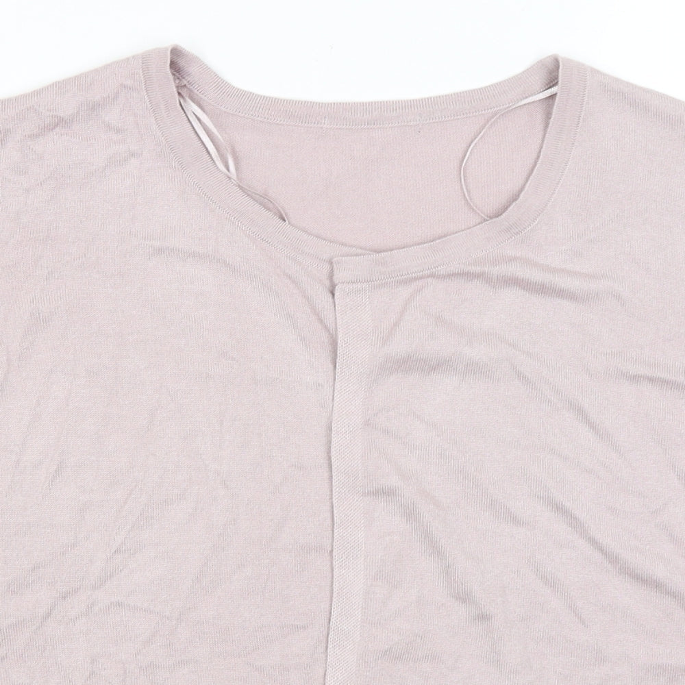 TU Womens Pink   Wrap Jumper Size 12