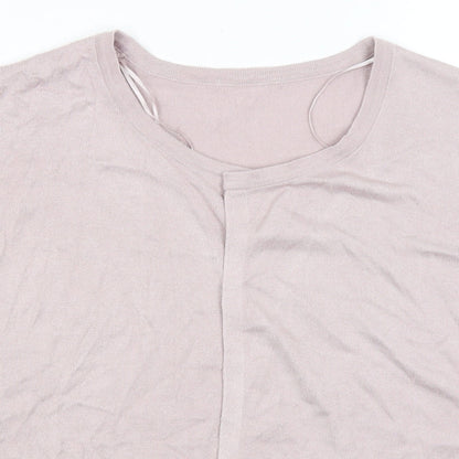 TU Womens Pink   Wrap Jumper Size 12