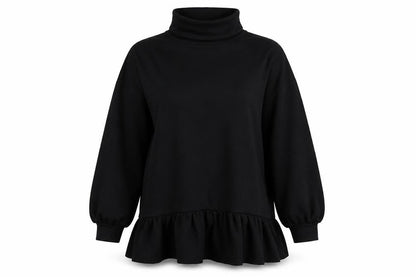 Womens UK Size 10 Boohoo Black Pullover Jumper
