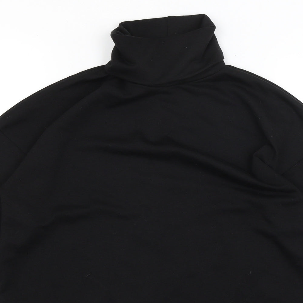 Boohoo Womens Black   Pullover Jumper Size 10