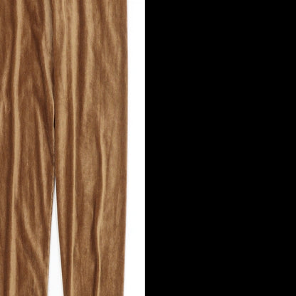 Pep & Co Womens Brown   Capri Leggings Size 8 L27 in