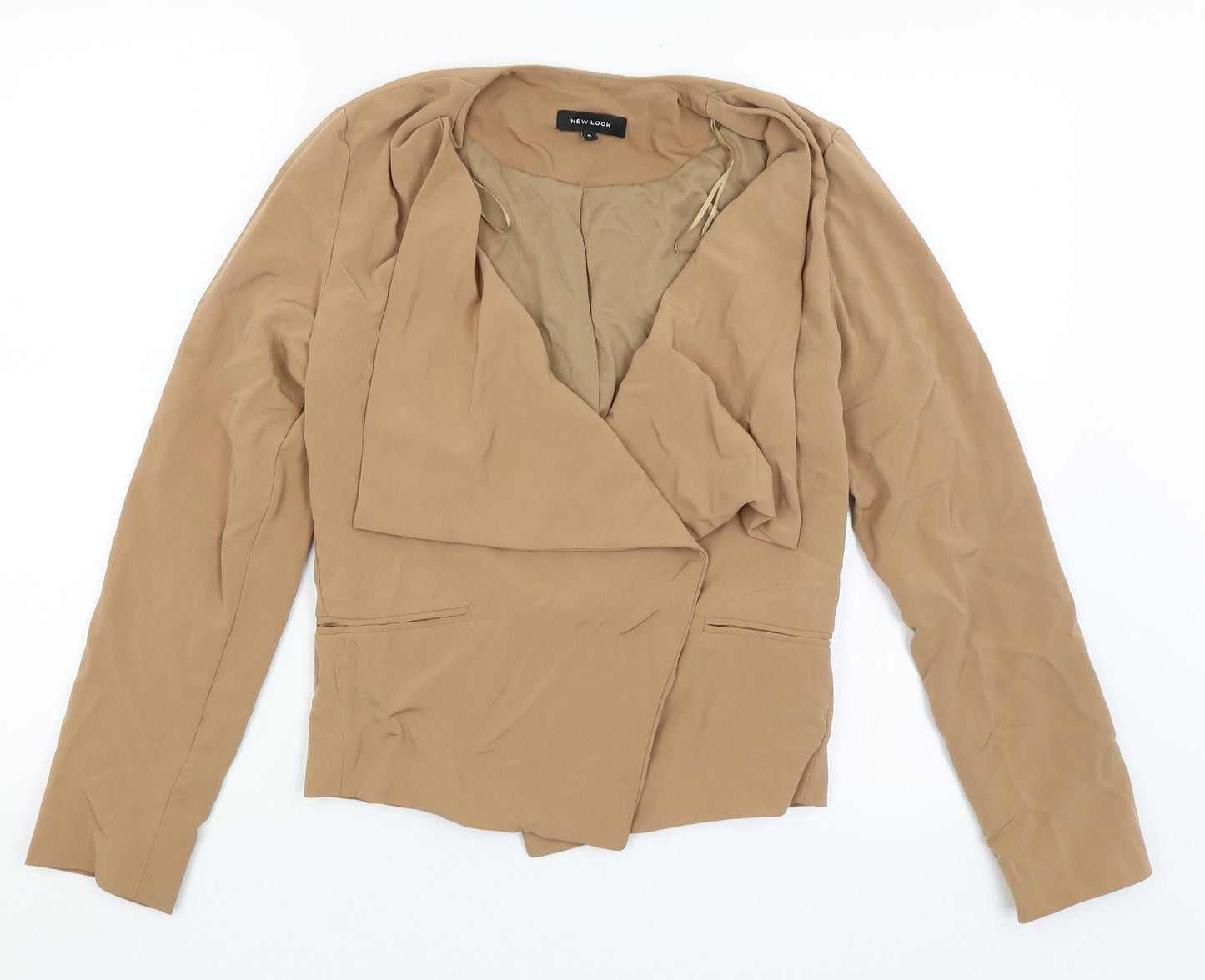 New Look Womens Brown   Jacket Blazer Size 8