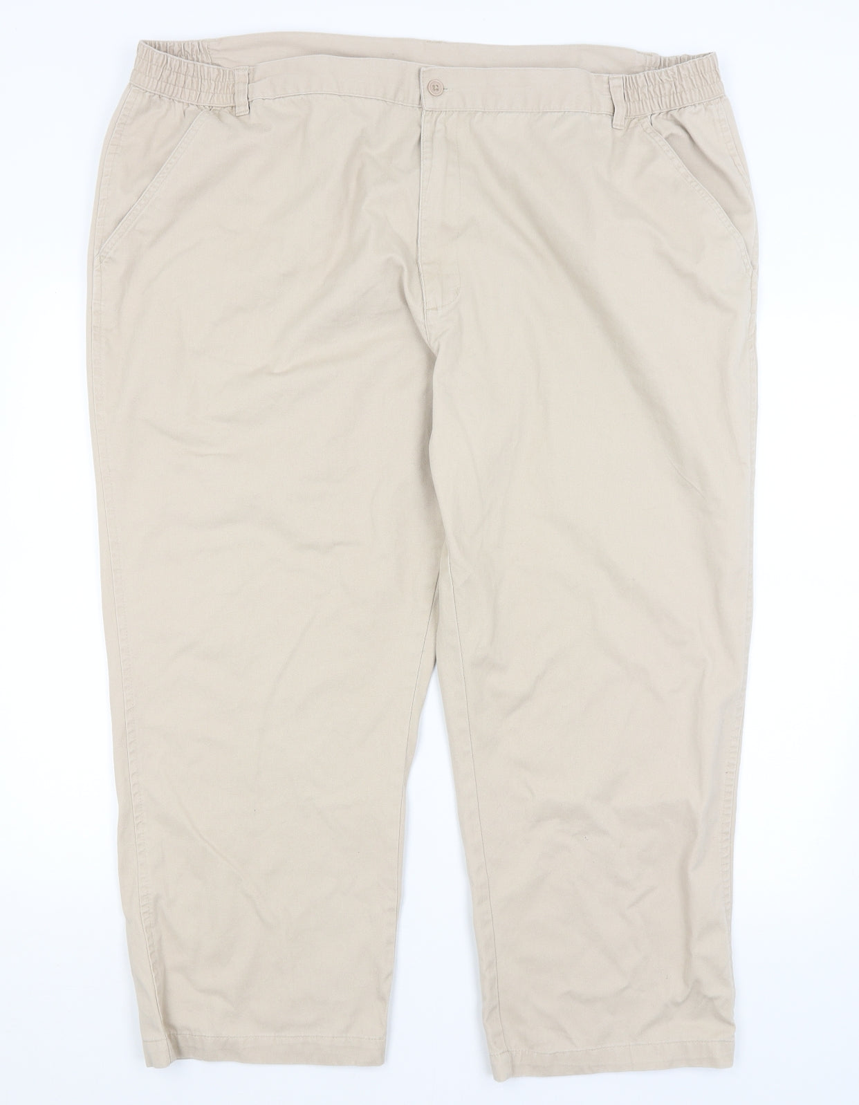 Premier Mens Beige   Trousers  Size 46 in L26 in