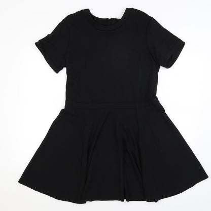 H&M Womens Black   Fit & Flare  Size L