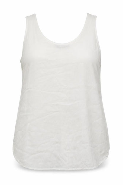 Womens UK Size 14 F&F White Basic Tank