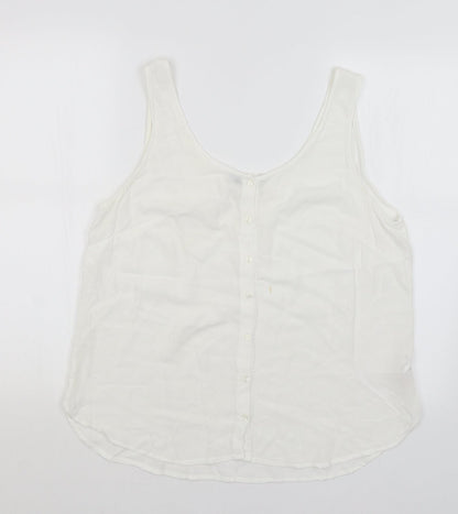 F&F Womens White   Basic Tank Size 14