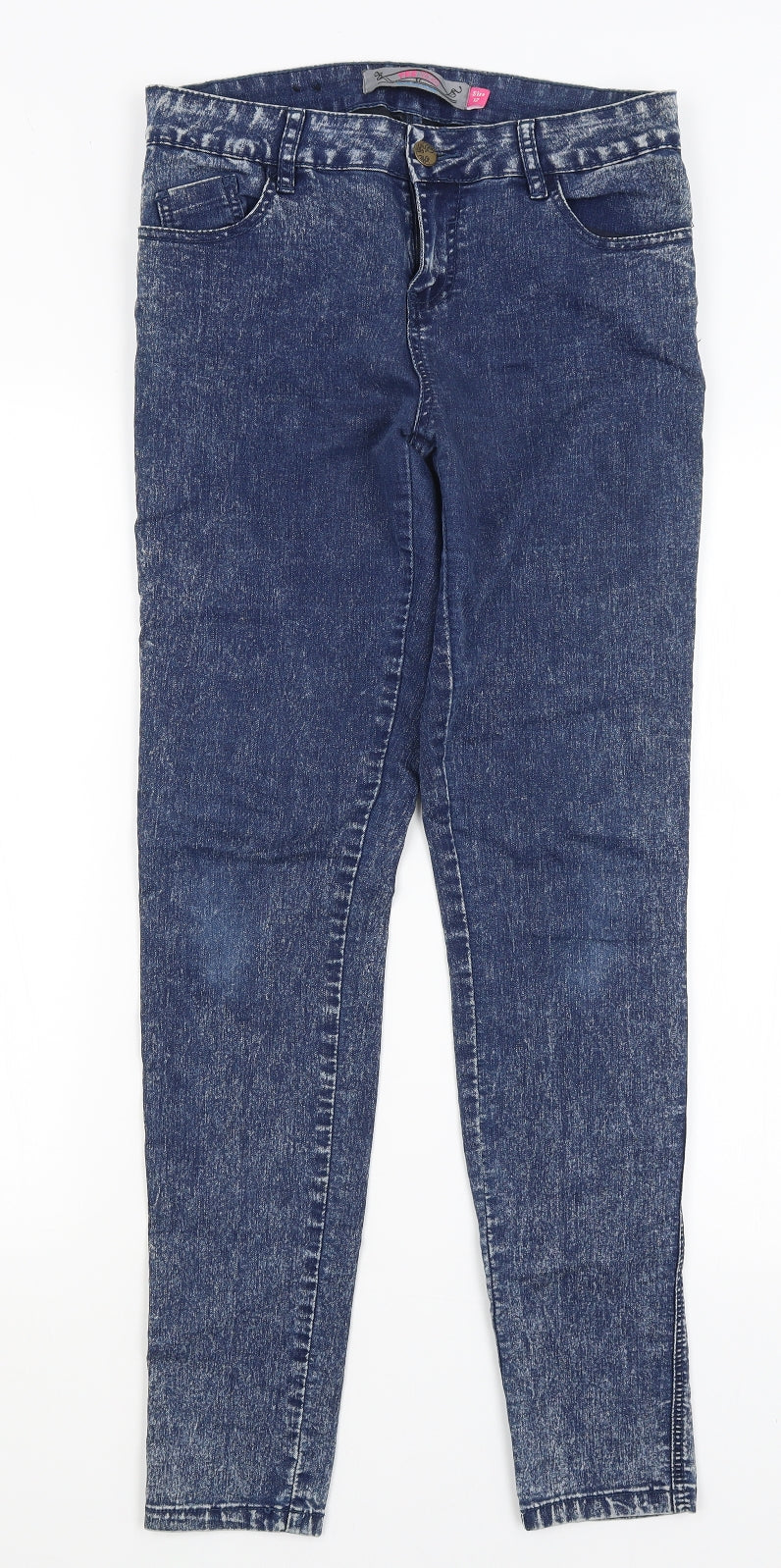 Womens UK Size 12 Yes Yes Regular Fit Skinny Blue Jeans