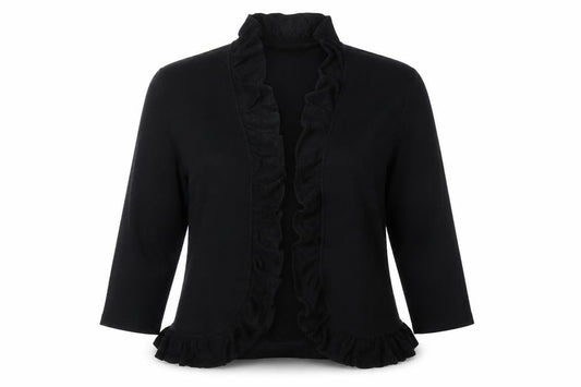 Womens UK Size 16 Berkertex Black Jacket