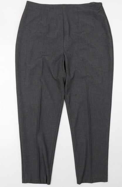 Berkertex Womens Grey   Trousers  Size 14 L30 in