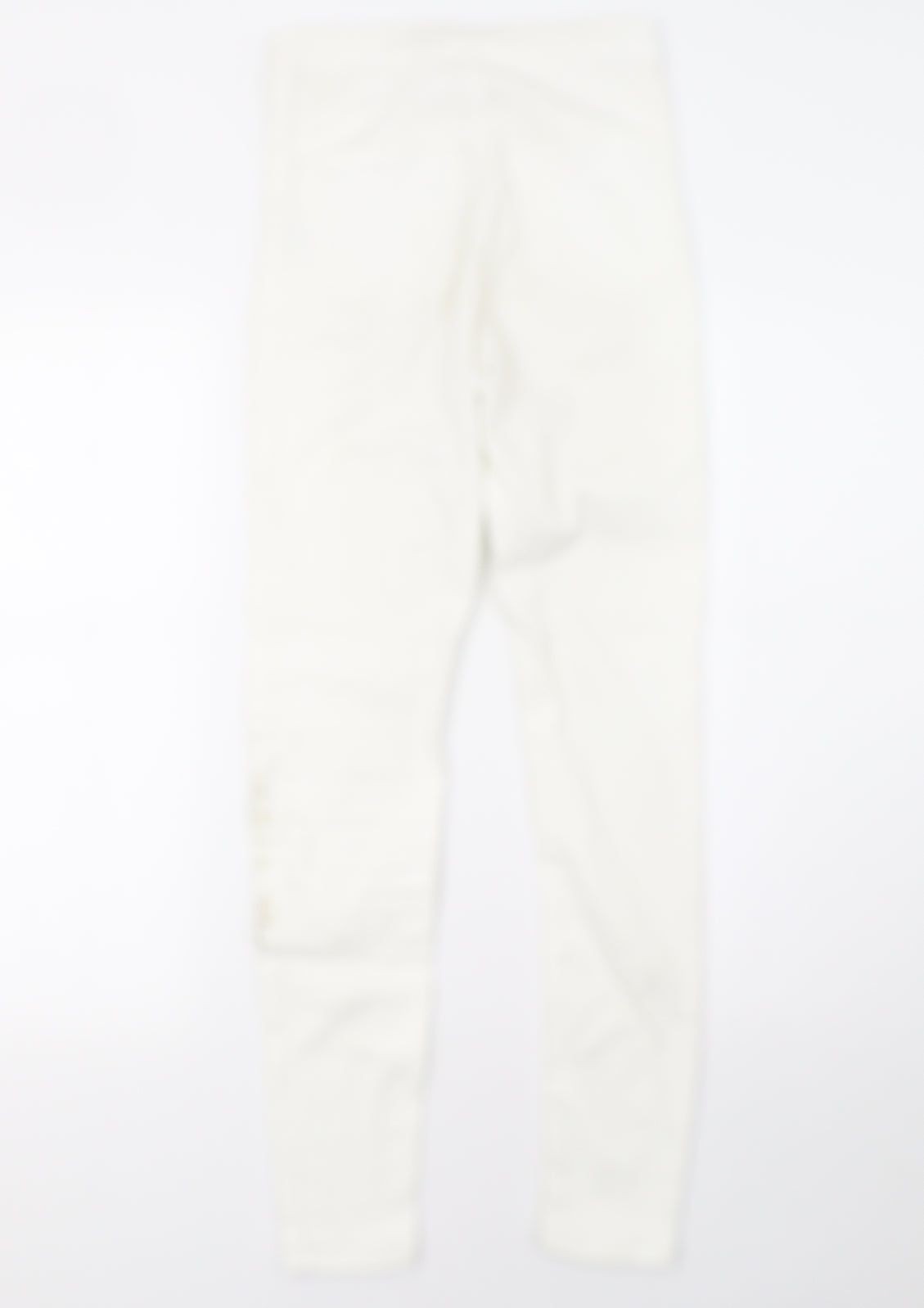 Topshop Womens White  Denim Skinny Jeans Size 6 L32 in