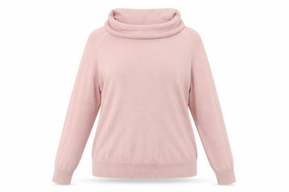 alessa w Womens Pink  Knit Pullover Sweatshirt Size 16