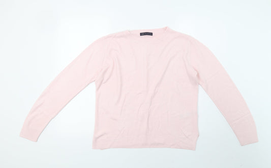 Womens UK Size 14 Marks and Spencer Pink Pullover Sweatshirt