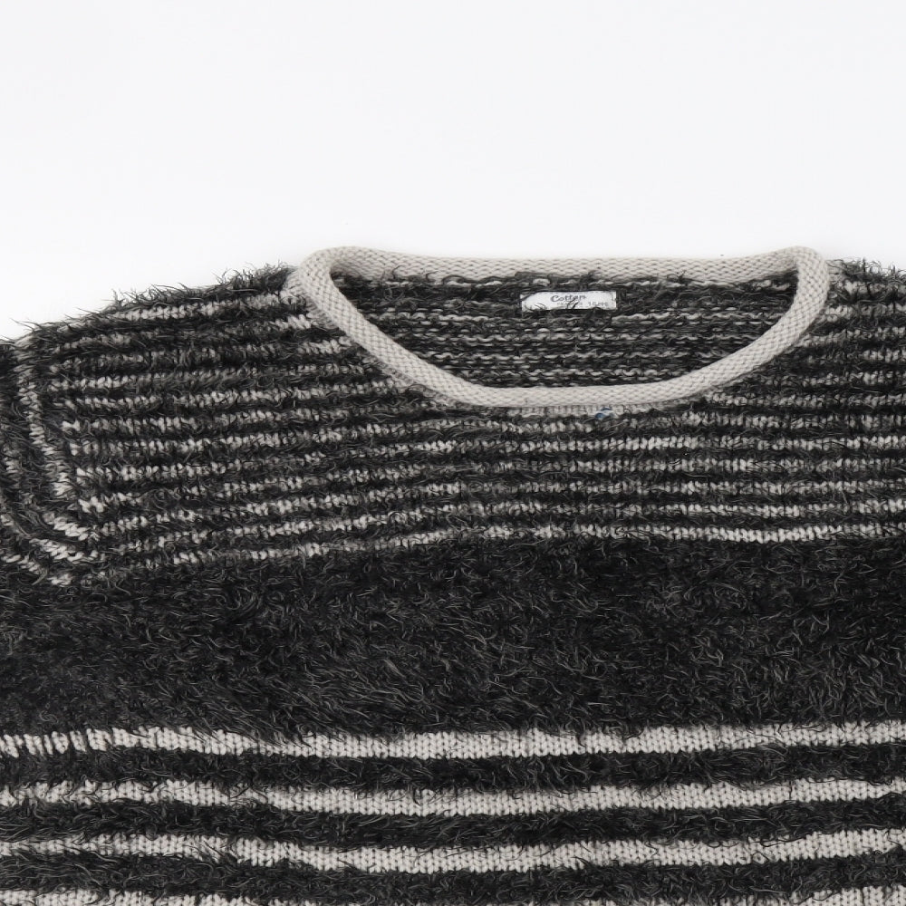 Cotton Traders Womens Black    Sweatshirt Size 14