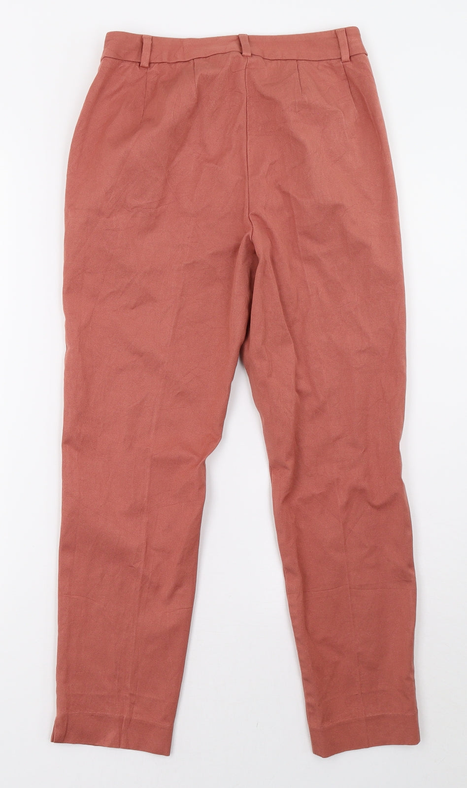 Womens UK Size 8 Marks and Spencer Regular Fit  Pink Trousers