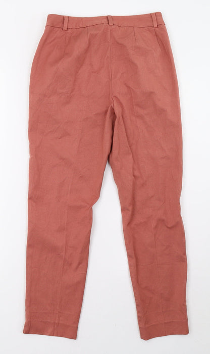 Womens UK Size 8 Marks and Spencer Regular Fit  Pink Trousers