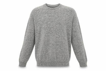 Front view of TU men’s grey knit pullover sweatshirt, size XL