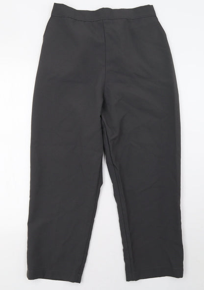 Womens UK Size 10 Preworn Regular Fit  Grey Trousers