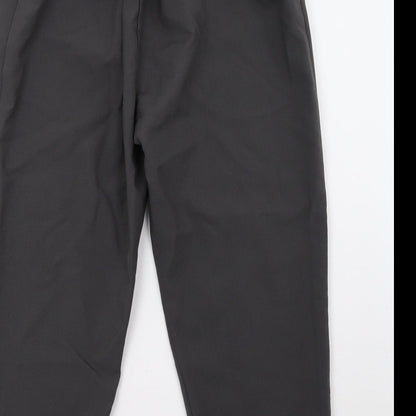 Womens UK Size 10 Preworn Regular Fit  Grey Trousers