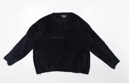 Primark Womens Blue   Pullover Sweatshirt Size 14