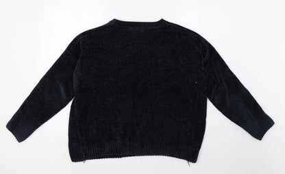 Primark Womens Blue   Pullover Sweatshirt Size 14