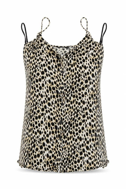 Womens UK Size XS Motel Multicoloured Basic Tank
