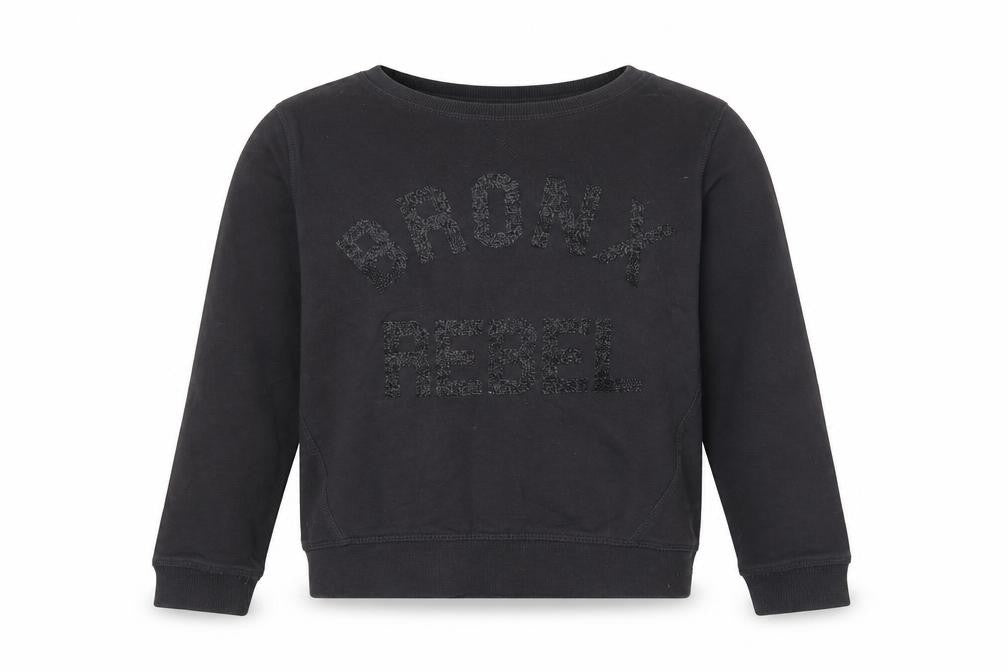 H&M Girls Grey   Pullover Sweatshirt Size 11-12 Years