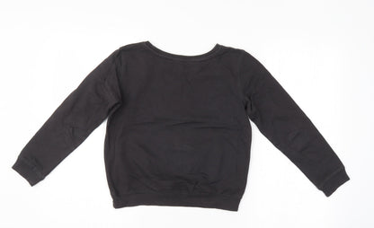 H&M Girls Grey   Pullover Sweatshirt Size 11-12 Years
