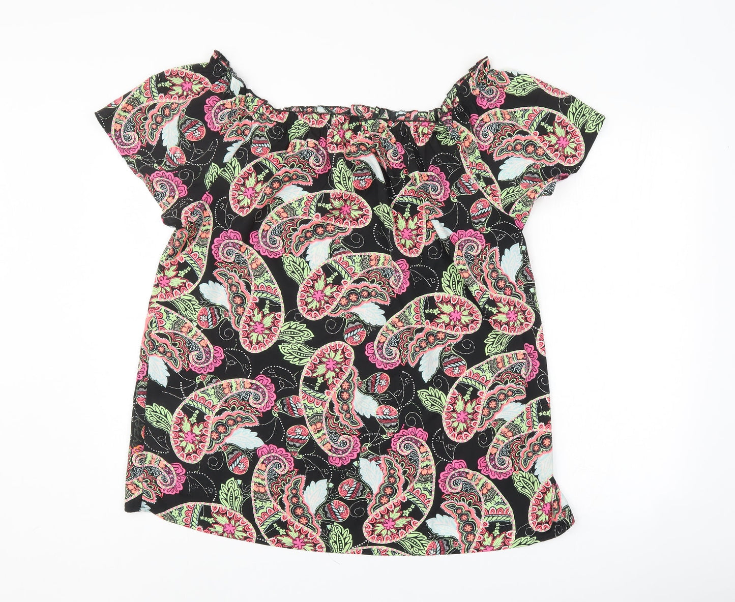 Womens UK Size 16 Pep & co Multicoloured Basic Blouse