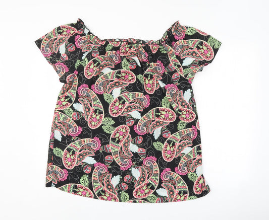 Womens UK Size 16 Pep & co Multicoloured Basic Blouse