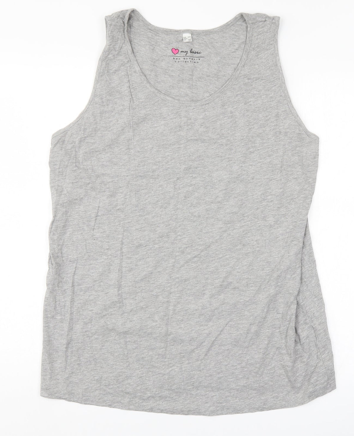 my basic Womens Grey   Basic Tank Size L
