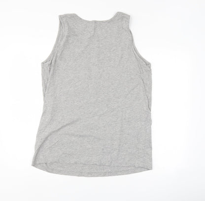 my basic Womens Grey   Basic Tank Size L