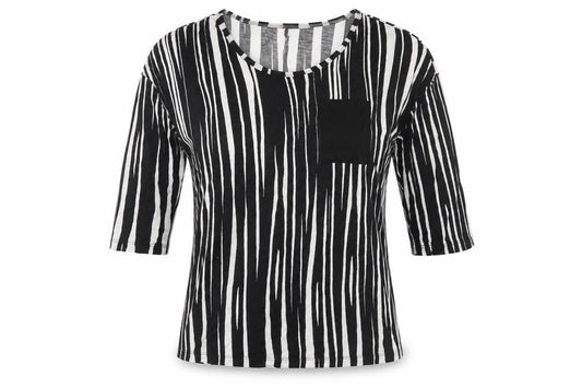 Womens UK Size M LOFT Black Basic T-Shirt