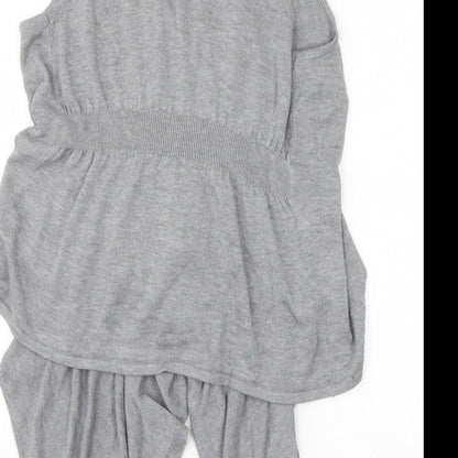 Womens UK Size M Marks and Spencer Grey Cardigan Jumper