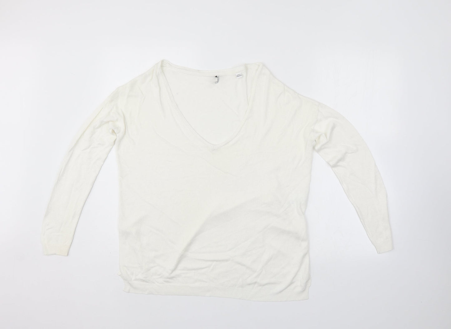 Womens UK Size 14 capsule White Pullover Jumper