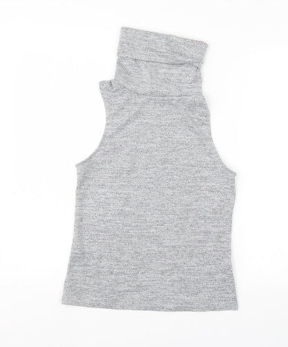 Womens UK Size 10 New Look Grey Pullover Jumper