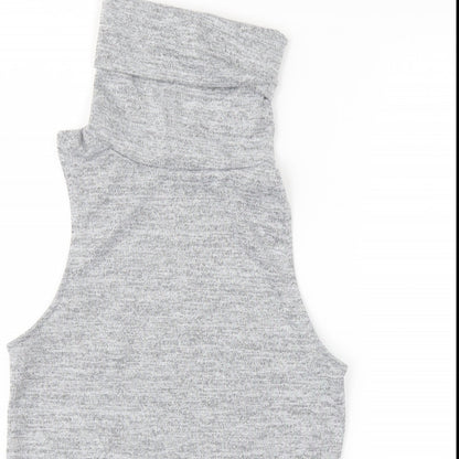 Womens UK Size 10 New Look Grey Pullover Jumper