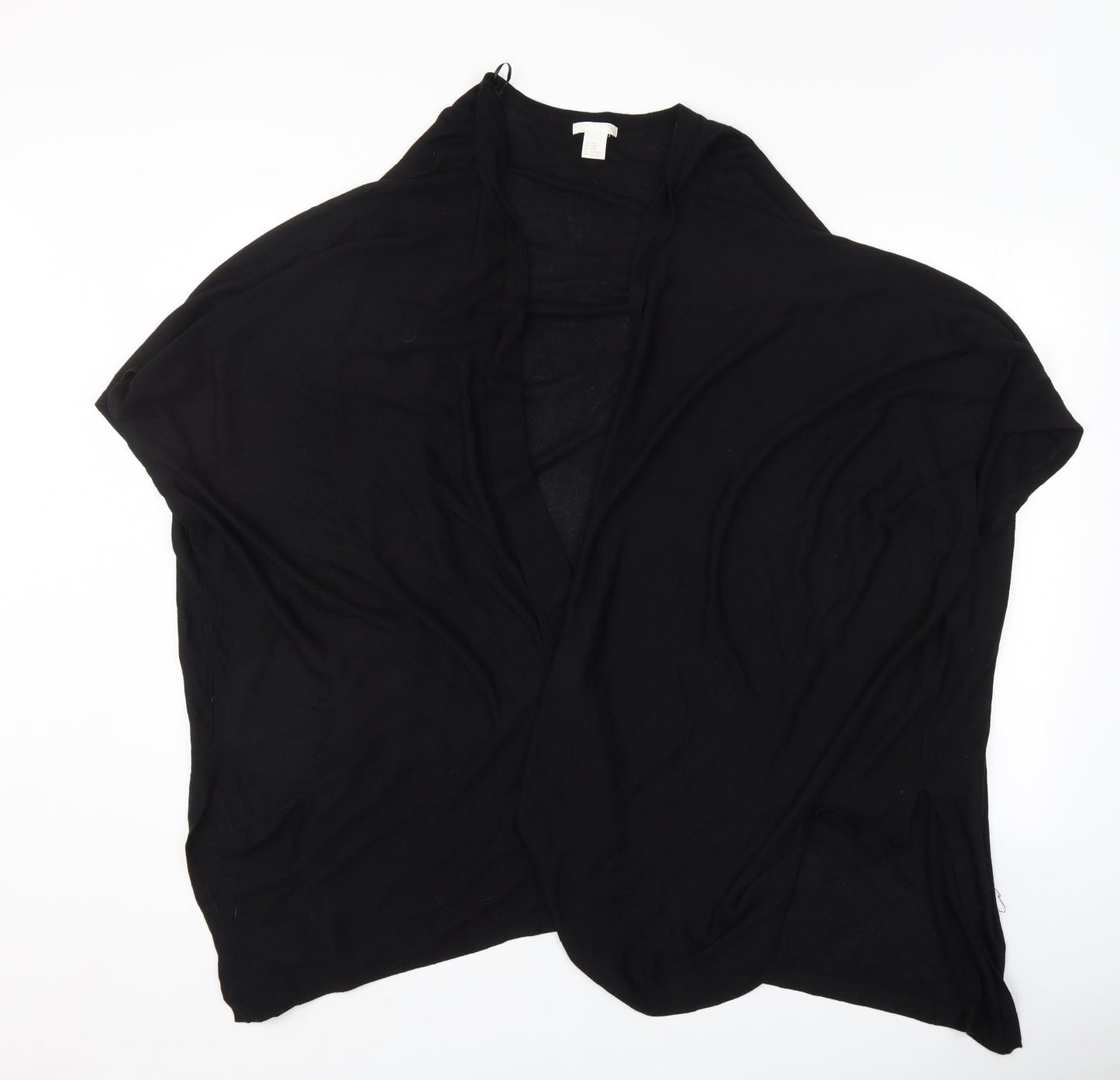 Womens UK Size XS H&M Black Cardigan Jumper