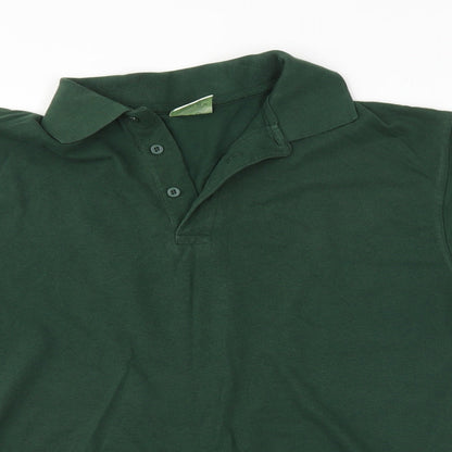 Uneek Mens Green    Polo Size L