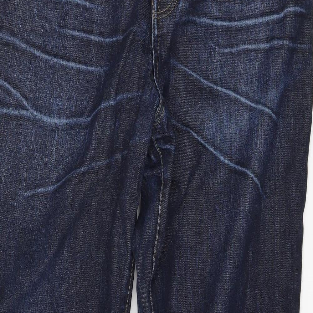 Admiral Womens Blue  Denim Straight Jeans Size 34 L32 in