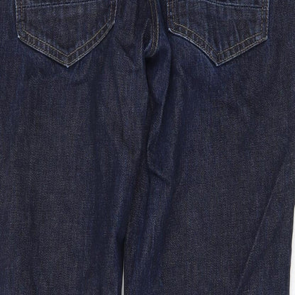 Admiral Womens Blue  Denim Straight Jeans Size 34 L32 in