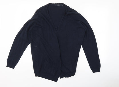 isle Womens Blue   Cardigan Jumper Size L