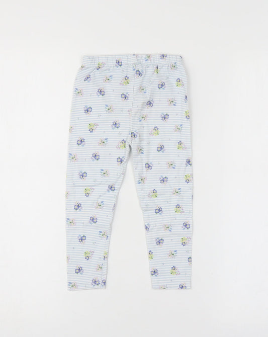 TU Girls Multicoloured Floral  Jegging Trousers Size 2 Years