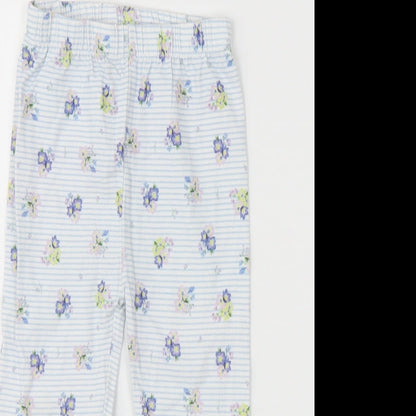 TU Girls Multicoloured Floral  Jegging Trousers Size 2 Years