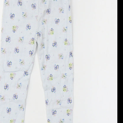 TU Girls Multicoloured Floral  Jegging Trousers Size 2 Years