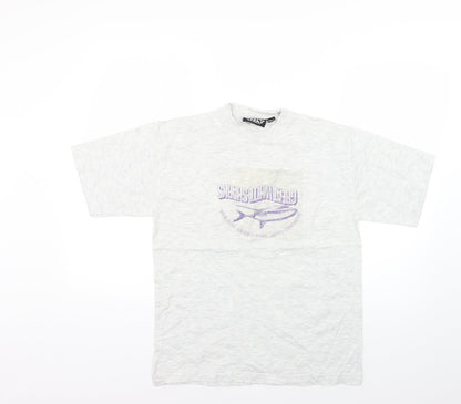 the only clothes Boys Grey   Basic T-Shirt Size 12-13 Years